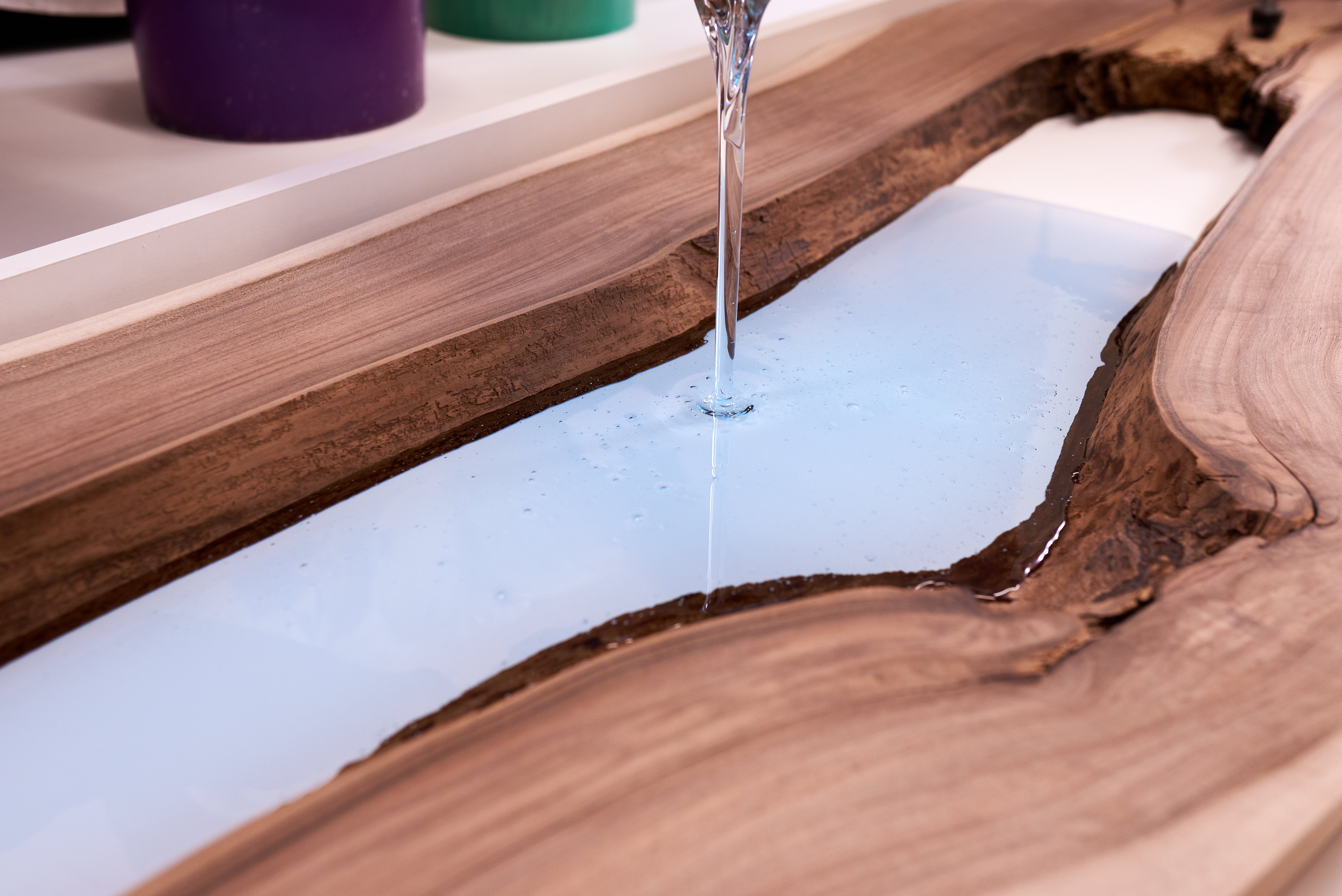 APSEFLOOR GLASS autolivellante epossidico trasparente per colata o finitura