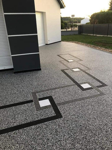 POLIGLASS MONO  legante Poliuretanico per rivestimenti drenanti