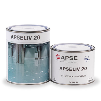 APSELIV 20  autolivellante epossidico colorato basso spessore
