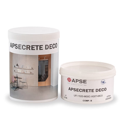 APSECRETE DECO  rasante decorativo epossidico base acqua